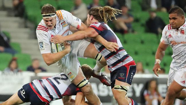 The Melbourne Rebels went down to the Chiefs, but they earnt some respect with a gutsy performance.