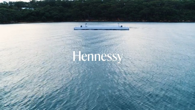 Hennessy reveals Australia’s first floating basketball court