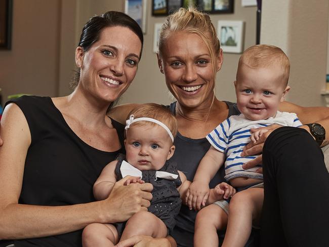 Erin Phillips and Tracy Gahan. Must credit photographer Stewart Cohen