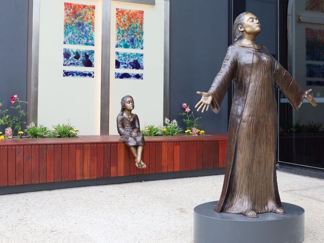 The controversial $350,000 statue purchased by Ave Maria College. Picture: Supplied