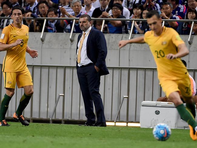 Ange Postecoglou was happy to take responsibility for the defeat