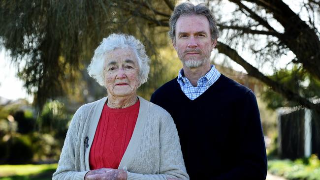 Jessie’s grandson Malcolm Lauder and his mother Hazel Lauder haven’t given up hope for justice for Jessie.. Picture: David Smith