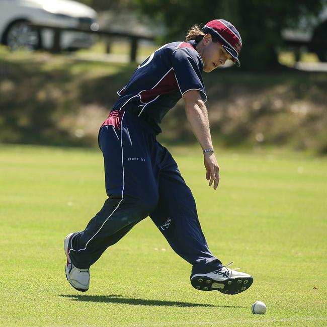The Southport School v Brisbane State High School at The Southport School/Village Green. Picture: Glenn Campbell
