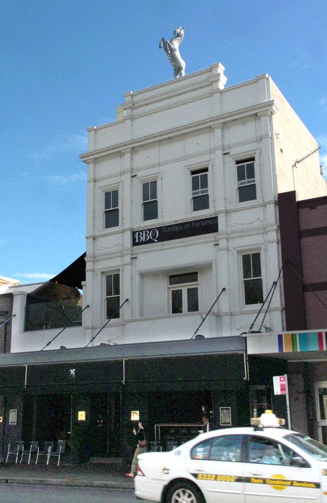 The White Horse Hotel in Crown St, Surry Hills, Sydney.