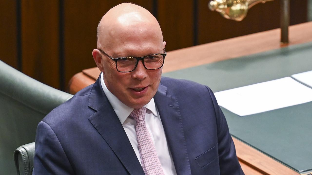 Opposition Leader Peter Dutton knows that Labor-lite Liberals lose. Picture: NCA NewsWire/Martin Ollman