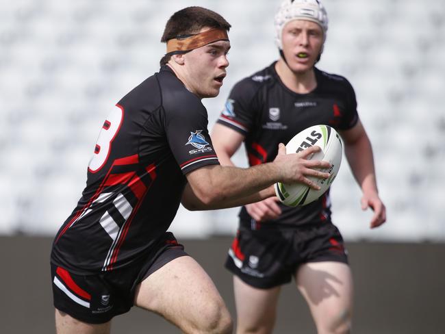 Thomas Dellow for Endeavour Sports High during the Peter Mulholland Cup grand final. Picture: Warren Gannon Photography