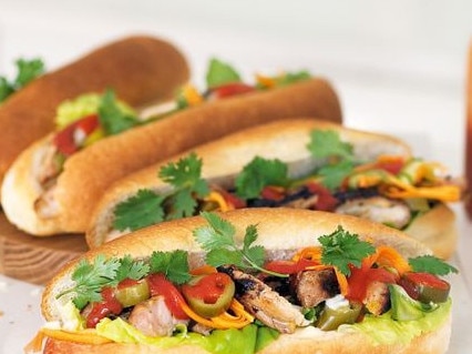 Top 10 lunches: Vietnamese chicken rolls.