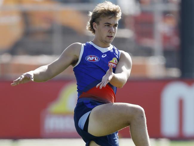 Bulldogs draftee Ryley Sanders is a SuperCoach lock. Picture: Michael Klein