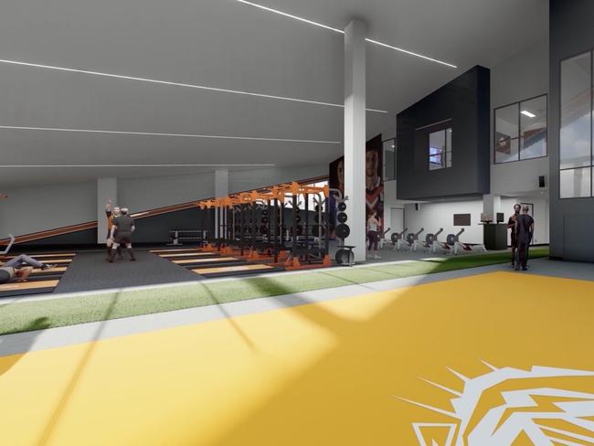 The new facility will have a state-of-the-art gym.