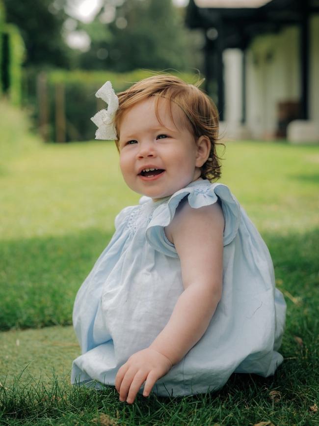 Princess Lilibet has turned three. Picture: Misan Harriman