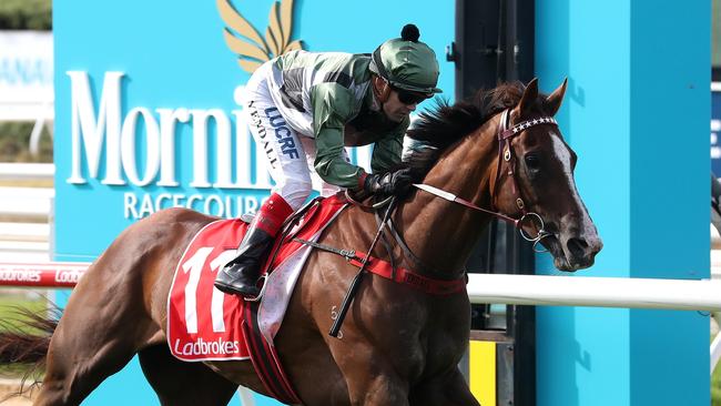 Kings Will Dream earned his ticket into the Caulfield Cup after winning the Mornington Cup in March. Picture: Getty Images