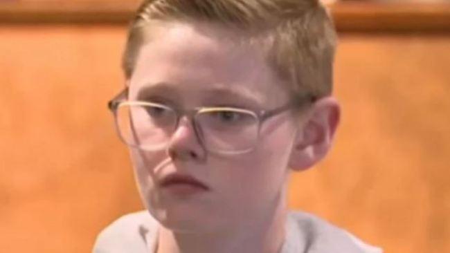 Dillon Reeves says he was paying attention because he wasn’t looking at a mobile phone. Picture: WJBK