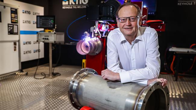 K-TIG managing director Adrian Smith at the company’s facility in Mile End South. Picture: Tom Huntley