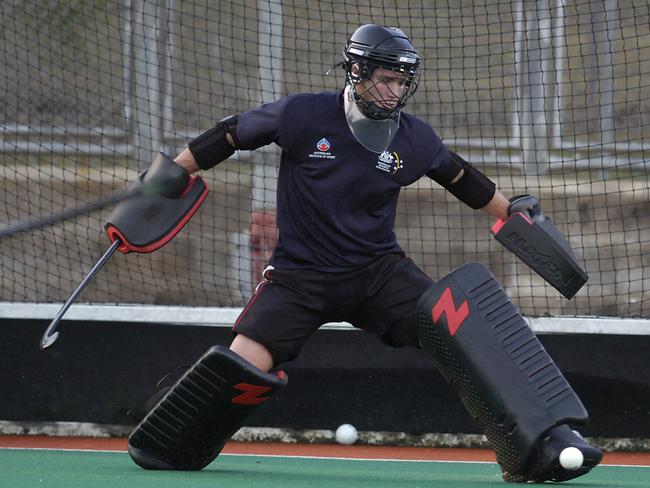 New Zealand international hockey star and Test goalkeeper Leon Hayward was born in Darwin. Picture: Katrina Bridgeford