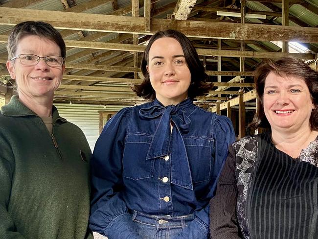 L-R Sally Pymer, Alexandra Craig and Helen Hobbs, participants in the upcoming National Changemaker conference in Cairns. Picture: Supplied