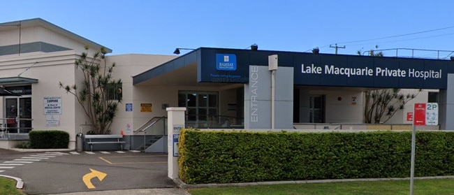 Lake Macquarie Private Hospital, Gateshead. Google street view.