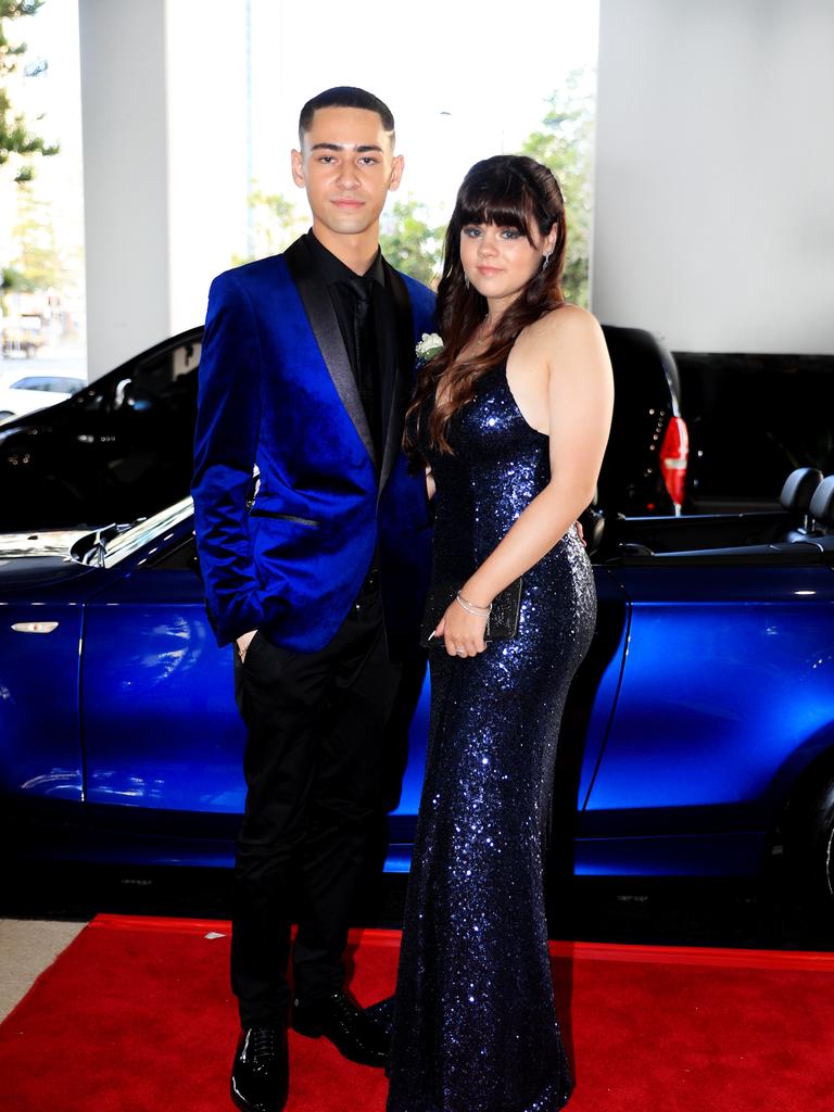 20th November 2020, - Ty Casey and Lara Owens - Upper Coomera State High formal held at Mantra on View Surfers paradise, Gold Coast. Photo: Scott Powick Newscorp