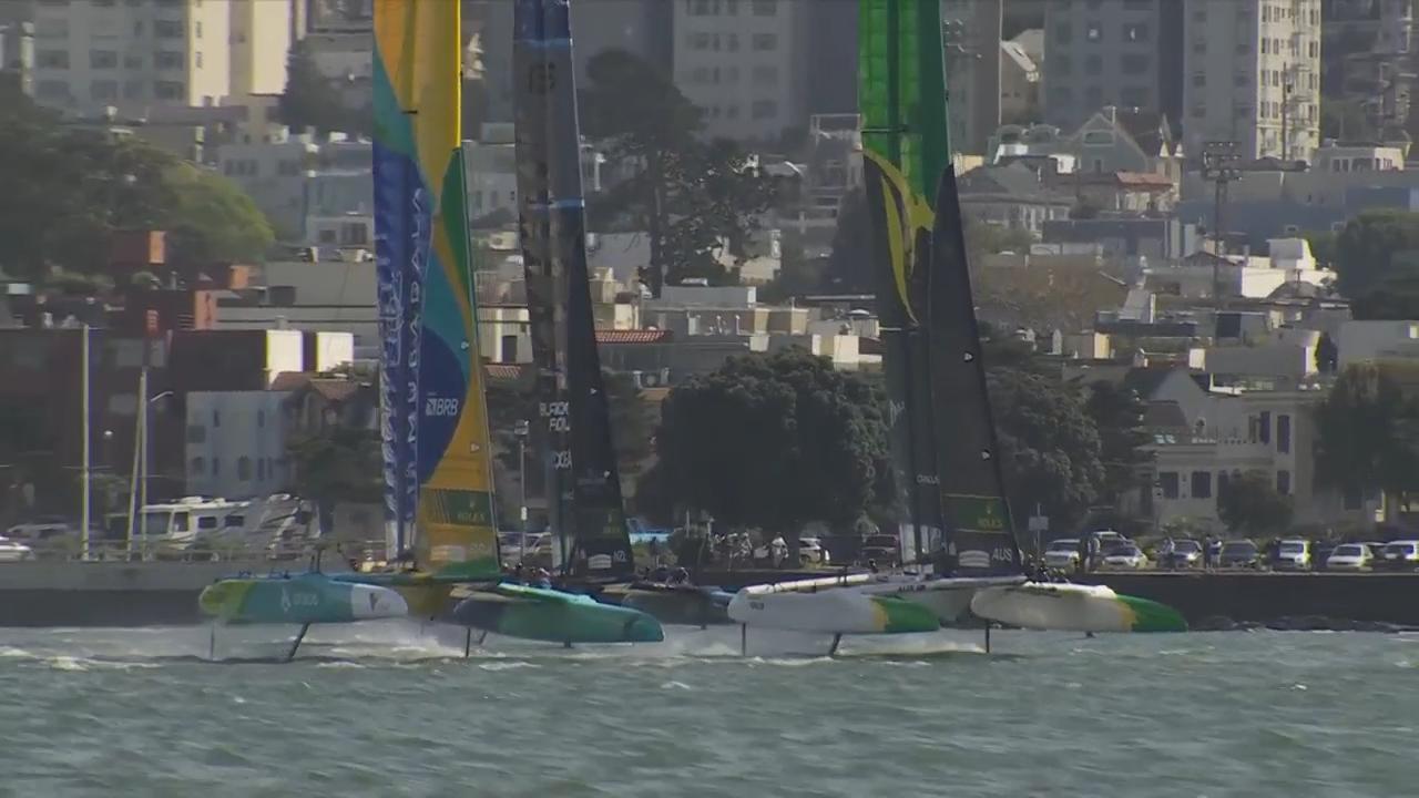 Aussies top San Francisco SailGP practice racing