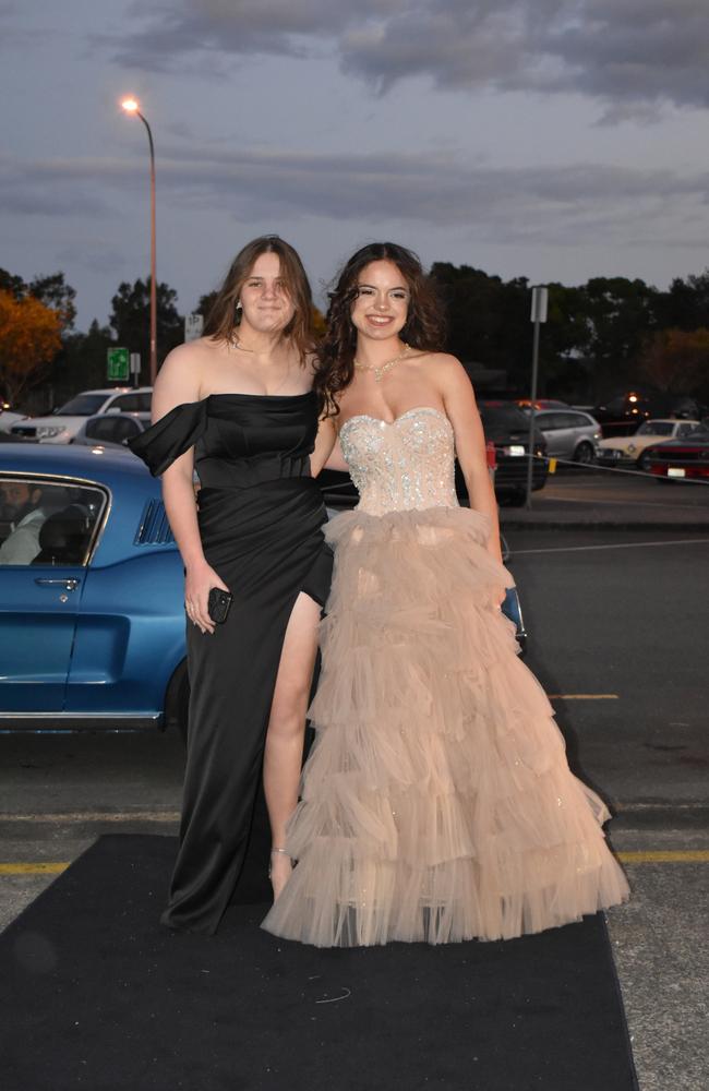 Students at the 2024 Chancellor State College formal.