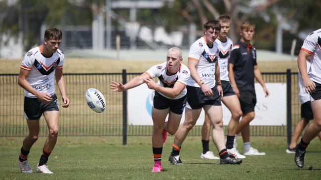 Aaron Keppie. Macarthur Wests Tigers vs Western Rams. Laurie Daley Cup. Picture: Warren Gannon Photography