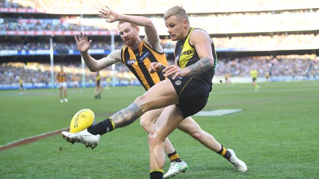 Brandon Ellis was a standout against the Hawks. Picture: AAP Images