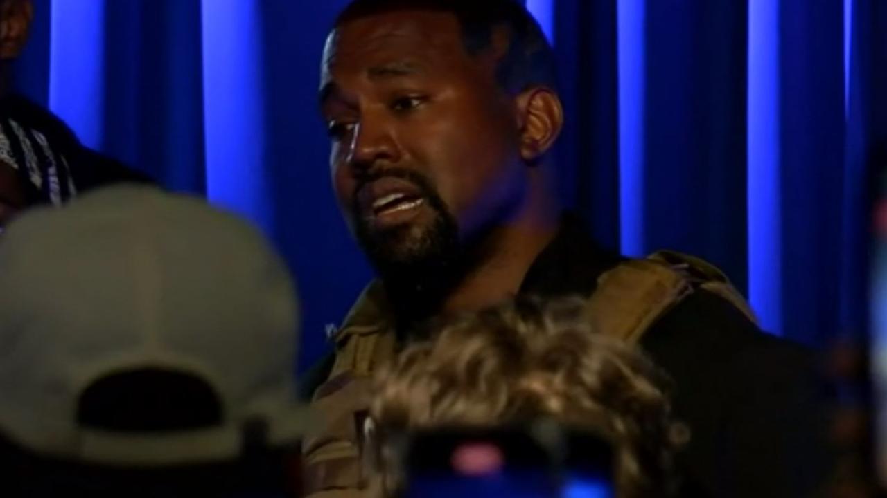 Some Free Thoughts About This Video of Kanye Crying into Virgil