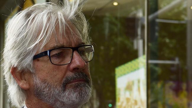 Australian actor John Jarratt arrives court today. Picture: AAP