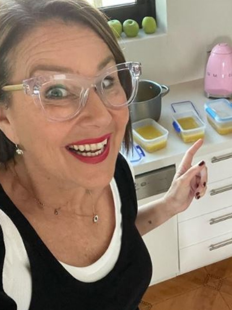 Julia spoke to Kyle and Jackie O live on air. Picture: Instagram / Julia Morris