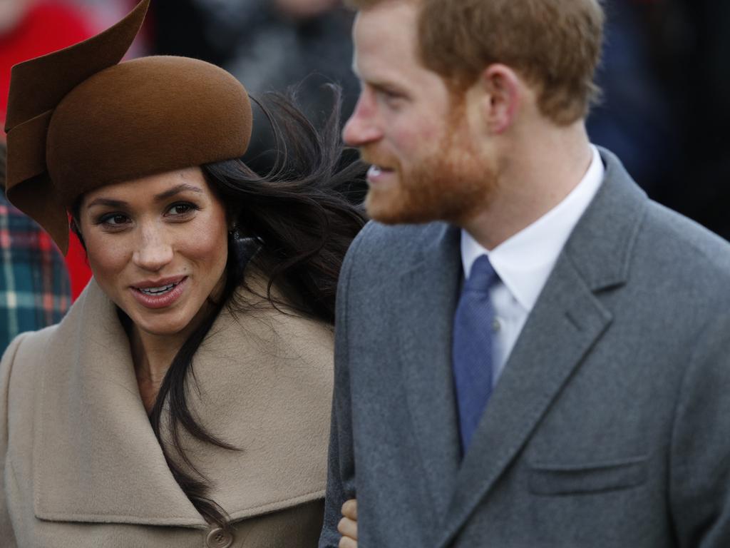 Meghan stayed in LA with her new daughter Lilibet. Picture: Adrian DENNIS / AFP)