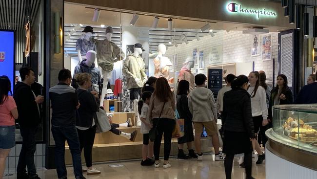 Shoppers have eagerly waited to purchase fashion items. Picture: Supplied