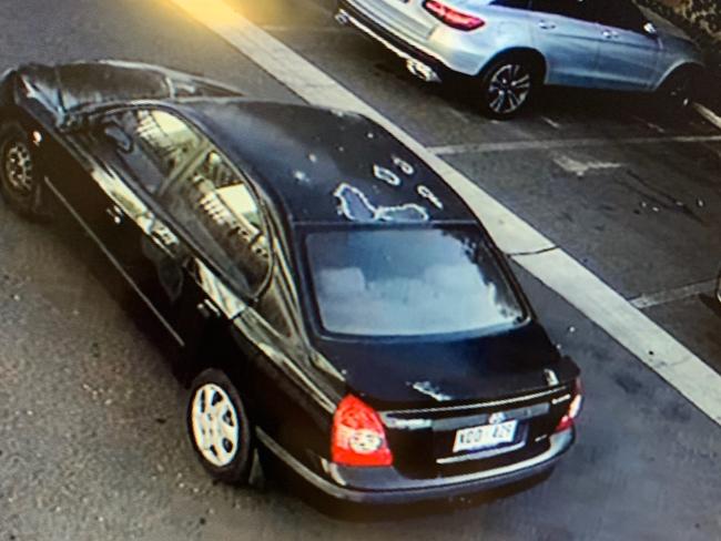 The missing black Hyundai Elantra. Picture: SA Police