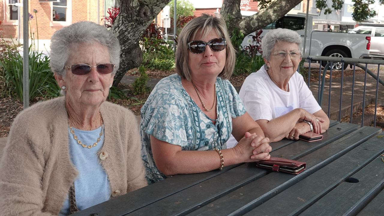 Kay Laverty, Lee-Anne Kinnear and Valmai Langham. Picture: Chris Knight