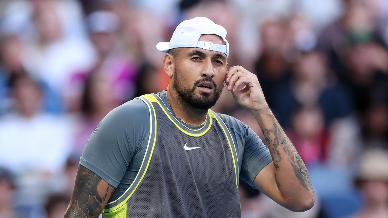 What’s next for Nick Kyrgios? (Photo by Kelly Defina/Getty Images)