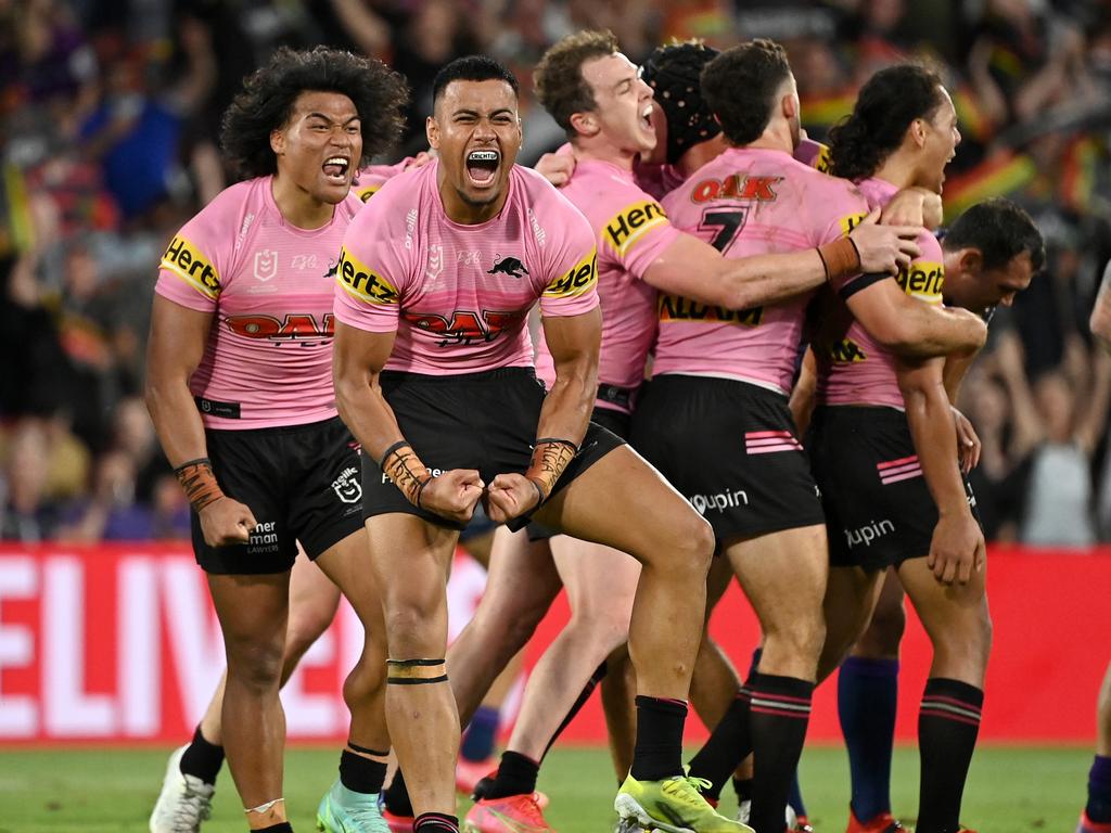 The Panthers defeated the Storm in their preliminary final to book a spot in the big dance. Picture: NRL photos