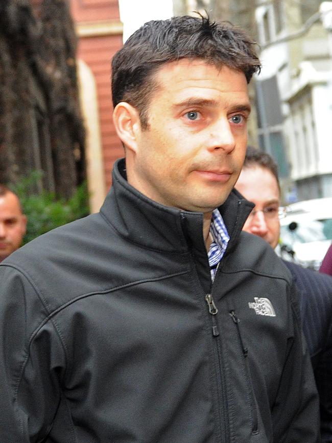 Rodney Jane speaks to the media as he leaves the Supreme Court of Appeal in Melbourne in 2013. Picture: AAP Image/Julian Smith.