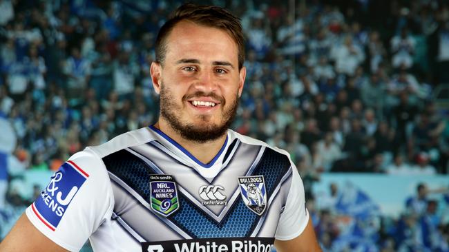 Canterbury star Josh Reynolds in the Canterbury Bulldogs Jersey for the Auckland nine is tournament .Picture Gregg Porteous