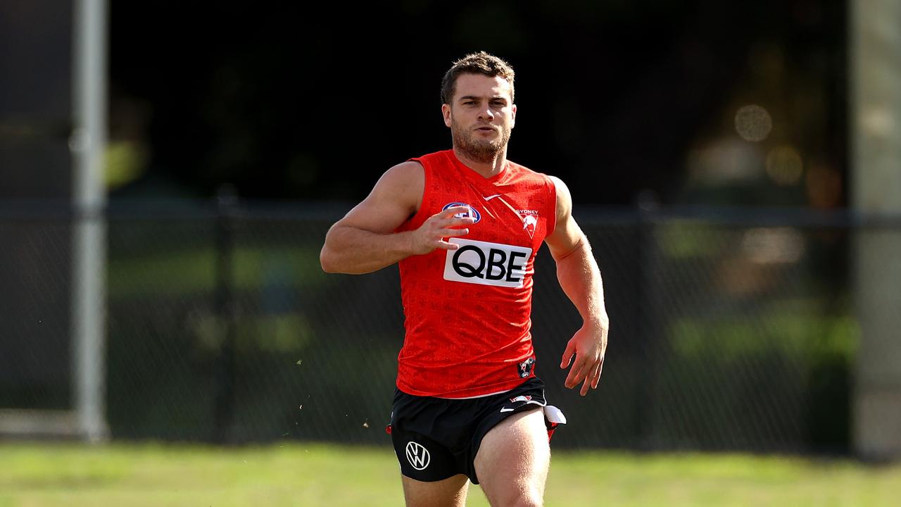 Tom Papley can’t wait to play his first game of the year after a pre-season hamstring injury held him back. Picture: Phil Hillyard