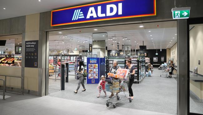 Aldi North Kellyville, NSW (Image: AAP/David Swift)