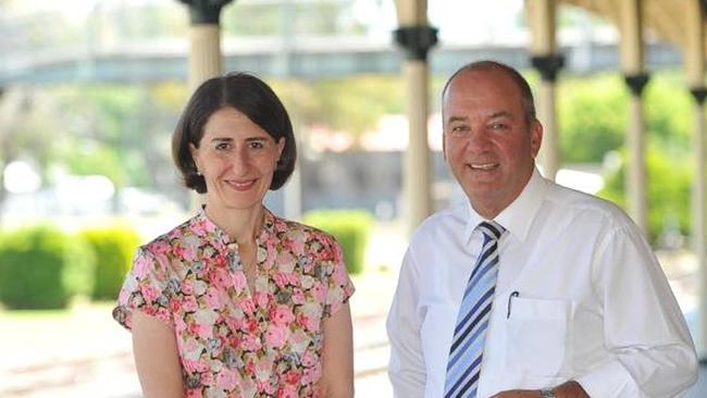 Gladys Berejiklian with Daryl Maguire.