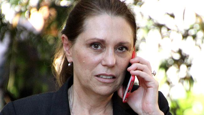 Lawyer Catherine Mia Hill says she was pressured into being in a relationship with Owen Hughes. Picture: AAP/David Clark