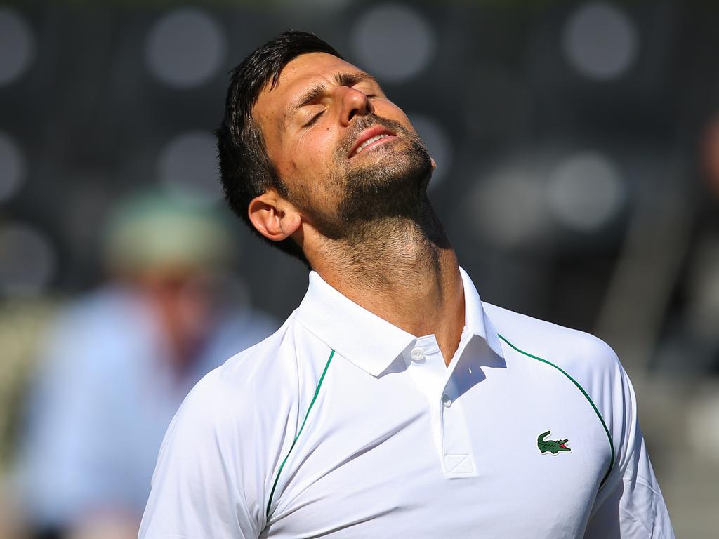 Djokovic won’t be permitted into the US if he remains unvaccinated. Picture: Craig Mercer/MB Media/Getty Images