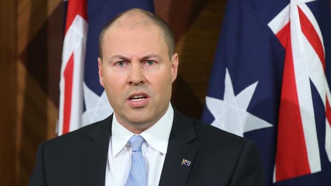 Australian Treasurer Josh Frydenberg. Picture: AAP