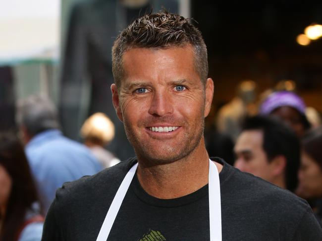 Chef Pete Evans at CleaverÕs Paleo Picnic. To celebrate CleaverÕs recent expansion of their paleo range and broadened availability within Coles, CleaverÕs hosted a Paleo Picnic at World Square, Sydney.