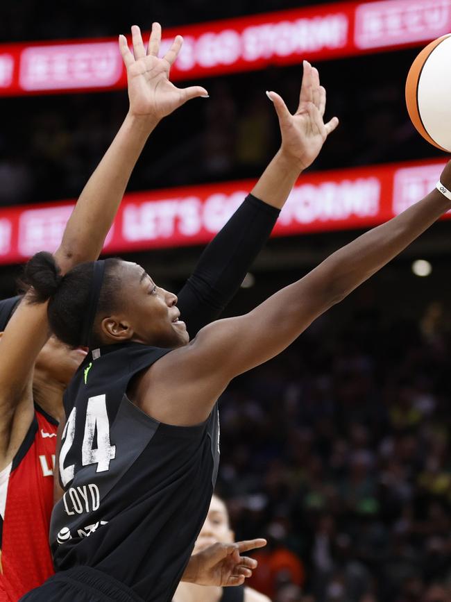 Loyd in action for the Seattle Storm in the WNBA. Picture: Getty Images/AFP