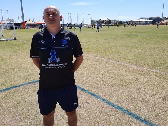 Springfield United junior football coach Paul Waller. Picture: David Lems