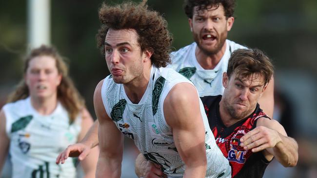 Echuca’s Liam Tenace. The team will play matches against two grand finalists this pre-season. Picture Yuri Kouzmin