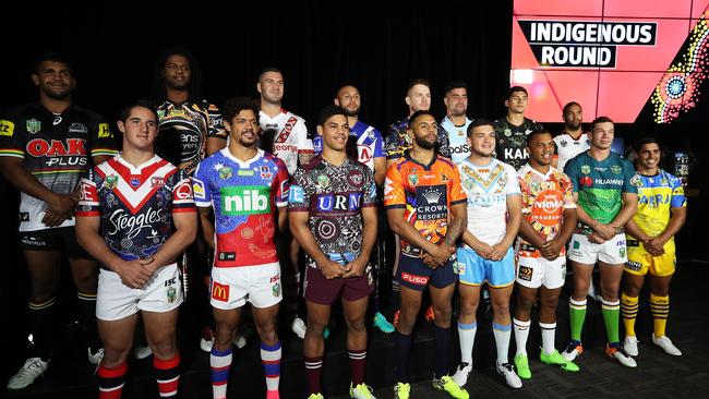 Many of the players had a hand in designing the jerseys.