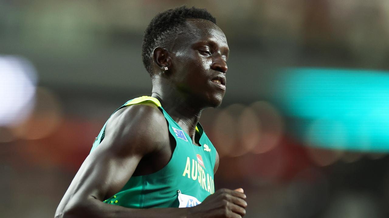 Peter Bol struggled in his return from a doping ban. (Photo by Steph Chambers/Getty Images)