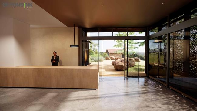 The reception area of the Cedars Hans Heysen art gallery. Picture: Beyond Ink