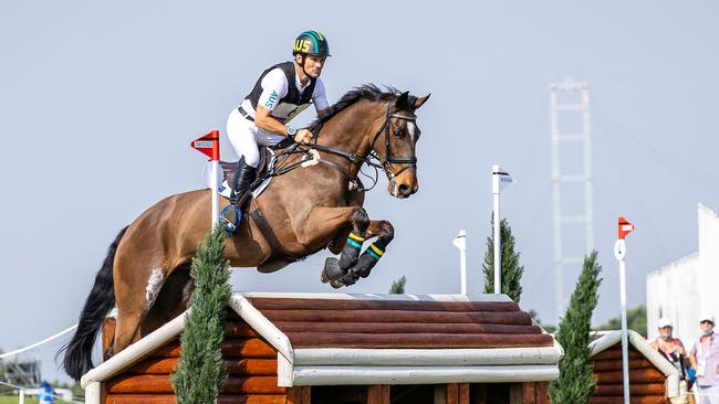 AUS-Shane Rose rides Virgil during the Eventing Cross Country Team and Individual. Tokyo 2020 Olympic Games. Sunday 1 August 2021. Copyright Photo: FEI/Libby Law Photography